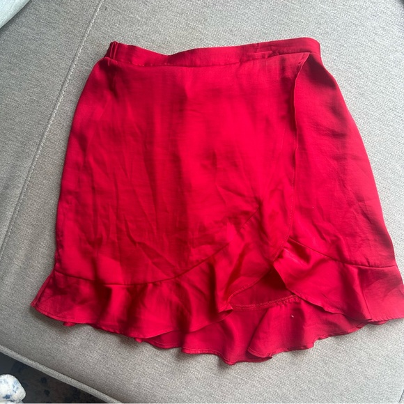 Free People New Without Tags Res Ruffle Skirt - Picture 2 of 4